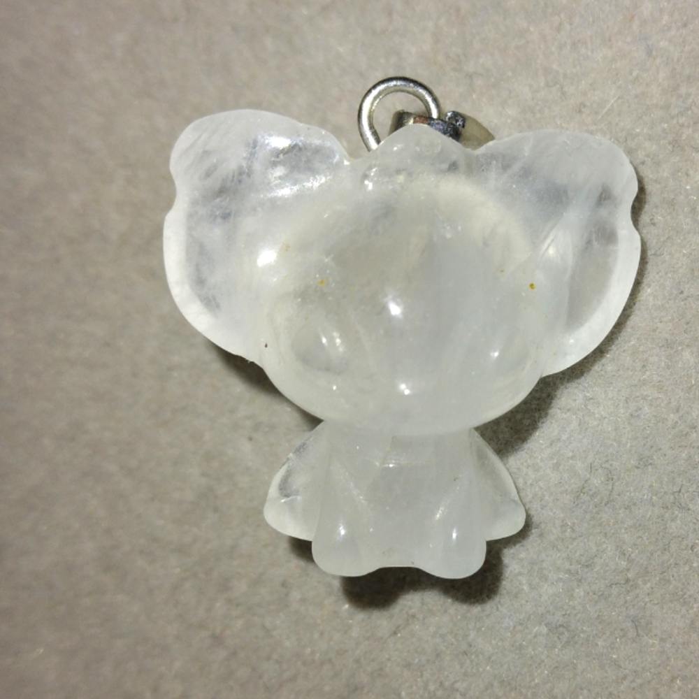 Crystal Stitch pendant #3